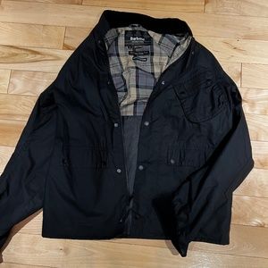 Lightweight Black Barbour Jacket